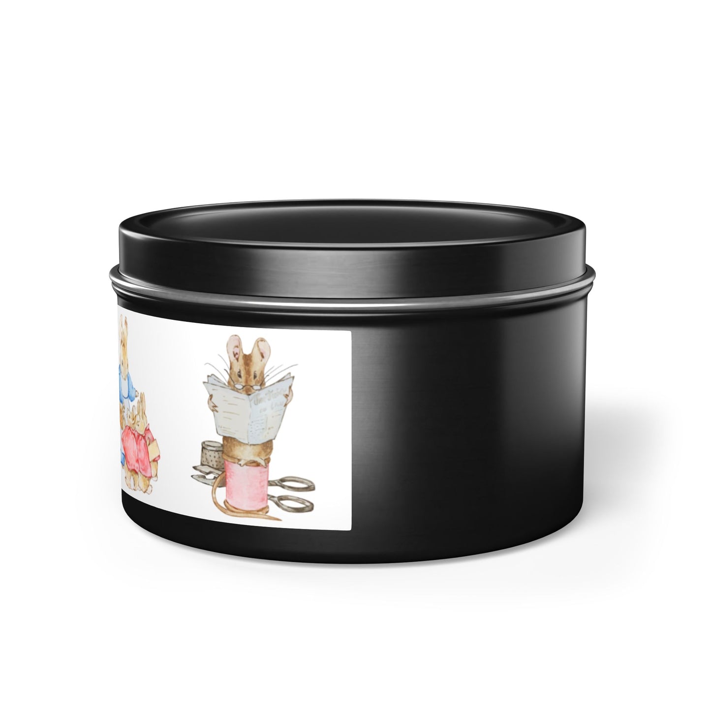 Peter Rabbit, Beatrix Potter, Gift, Mini, Gift, Tin Candles, Shower, Baby Birthday, Five Scent Choices