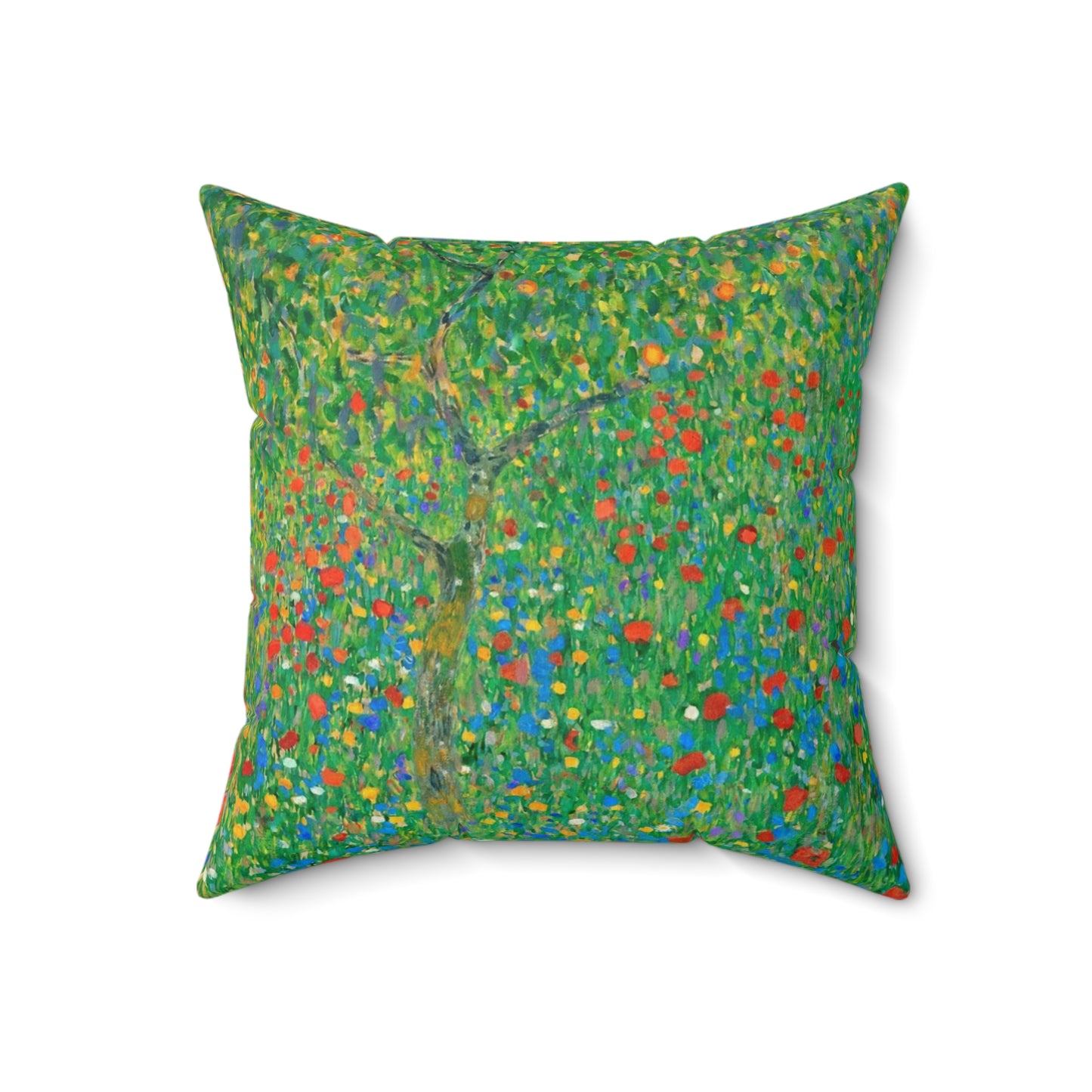 Gustav Klimt, Apple, Tree, Art, Square Pillow, Museum, Artist, Painting, Gift