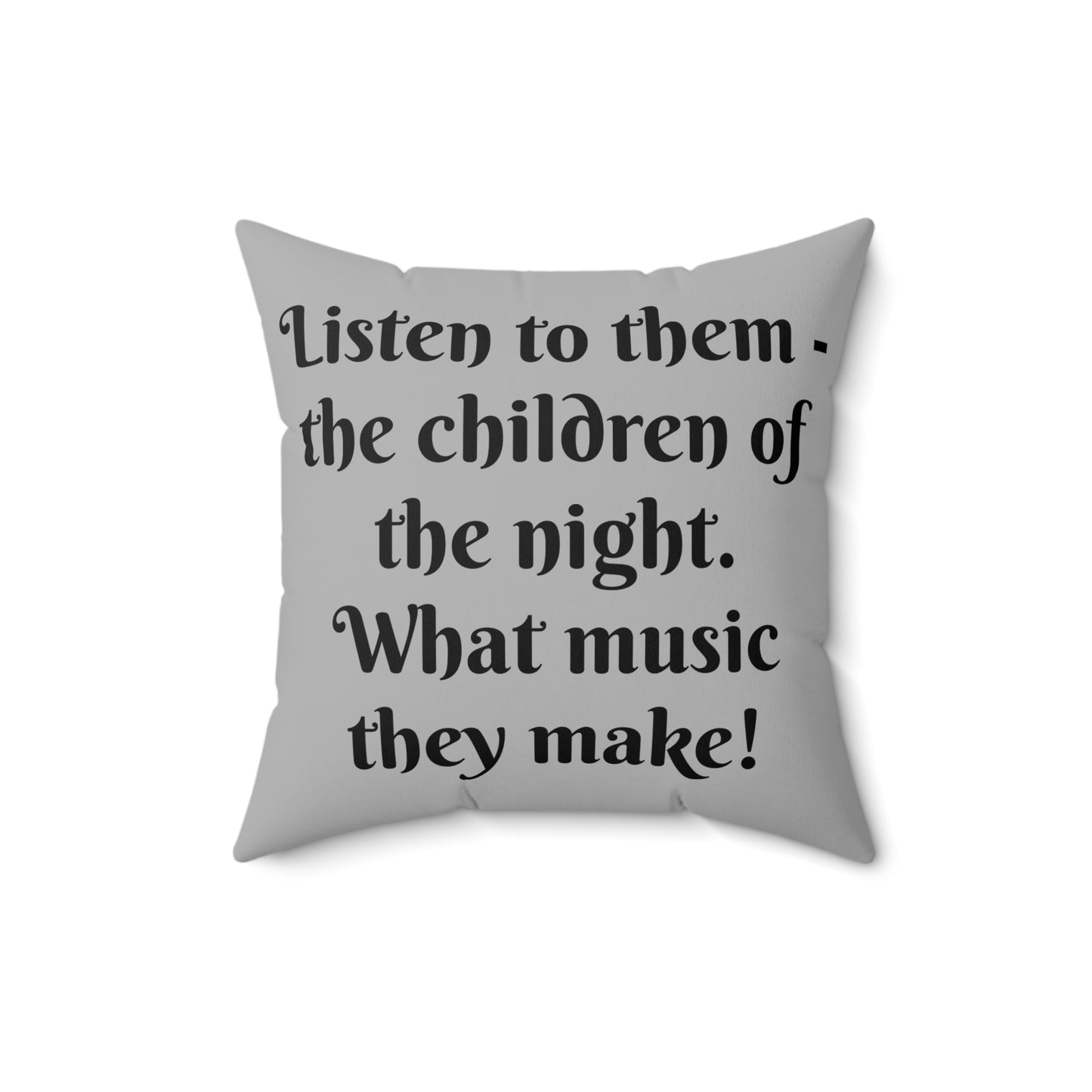 Dracula, Bram Stoker, Halloween, Autumn, Fall, Square Pillow, Literary Pillow, Gift, Book Nook, Library, Bedding, Decor