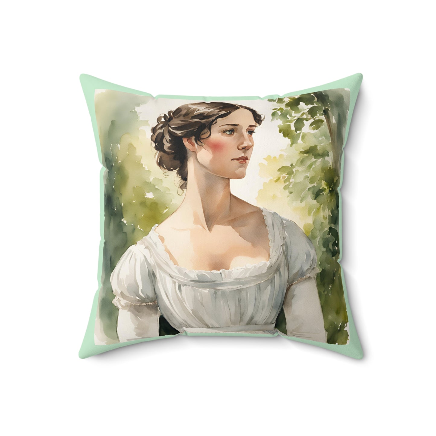 Literary Pillow, Pride and Prejudice, Austenite, Jane Austen, Regency, Elizabeth, Darcy, Cushion, Home Decor, Reading Nook, Gift for Book