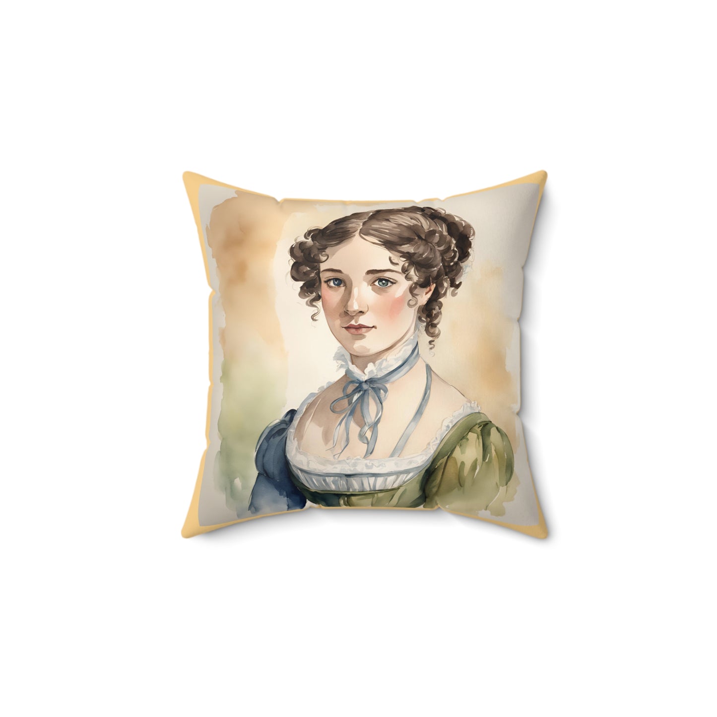 Literary Pillow, Pride and Prejudice, Lydia Bennet, Regency, Jane Austen, Austenite, Cushion, Home Decor, Book Lover Gift, Reading Nook