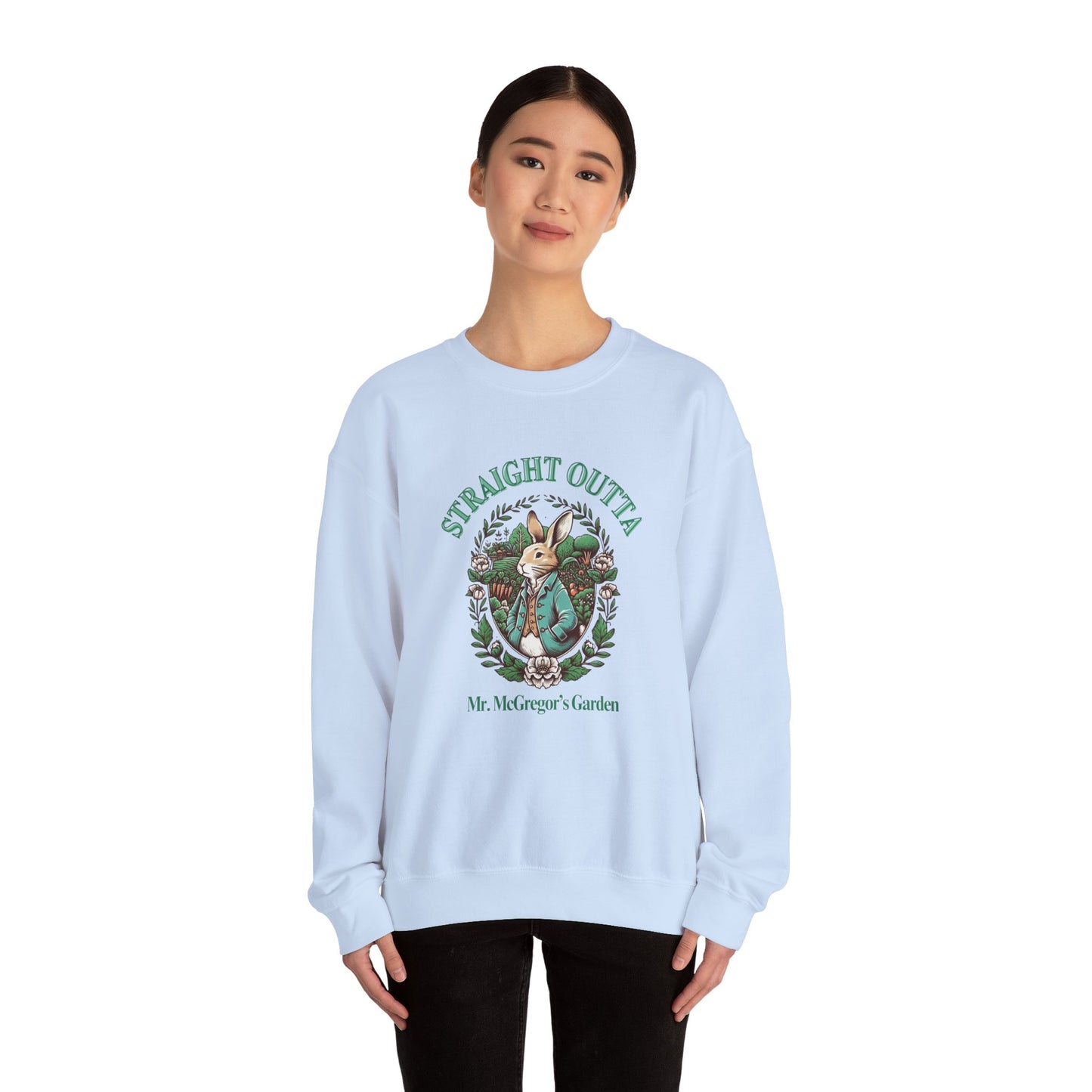 Peter Rabbit Vintage Style Crewneck Sweatshirt - Beatrix Potter Gift Unisex Shirt, Classic Sweatshirt, Retro Jumper, Cozy Pullover, Winter