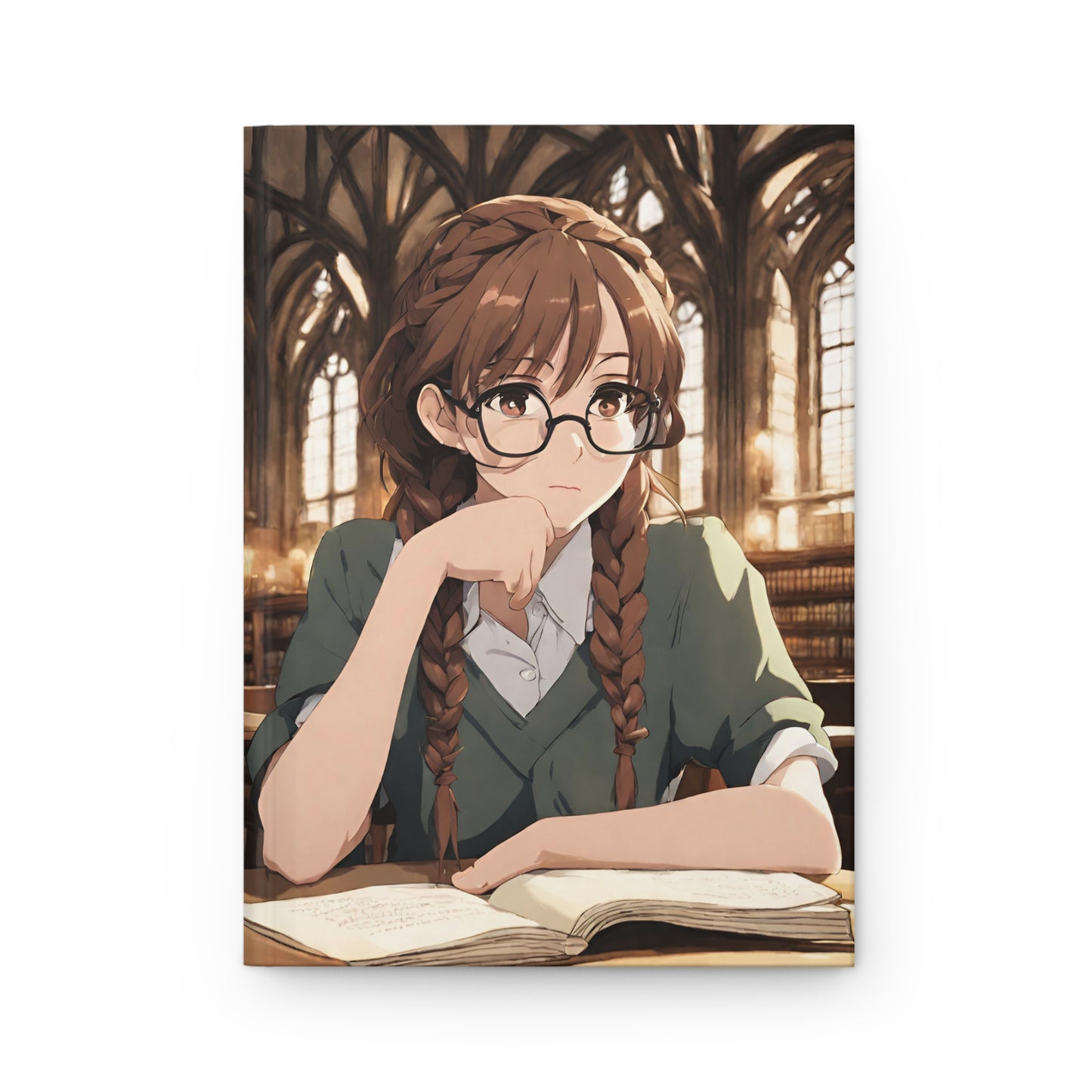 British Oxford Bodleian Library Japan Anime Fusion, Diary, Hardcover Journal Matte