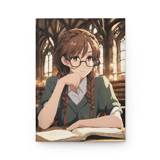 British Oxford Bodleian Library Japan Anime Fusion, Diary, Hardcover Journal Matte