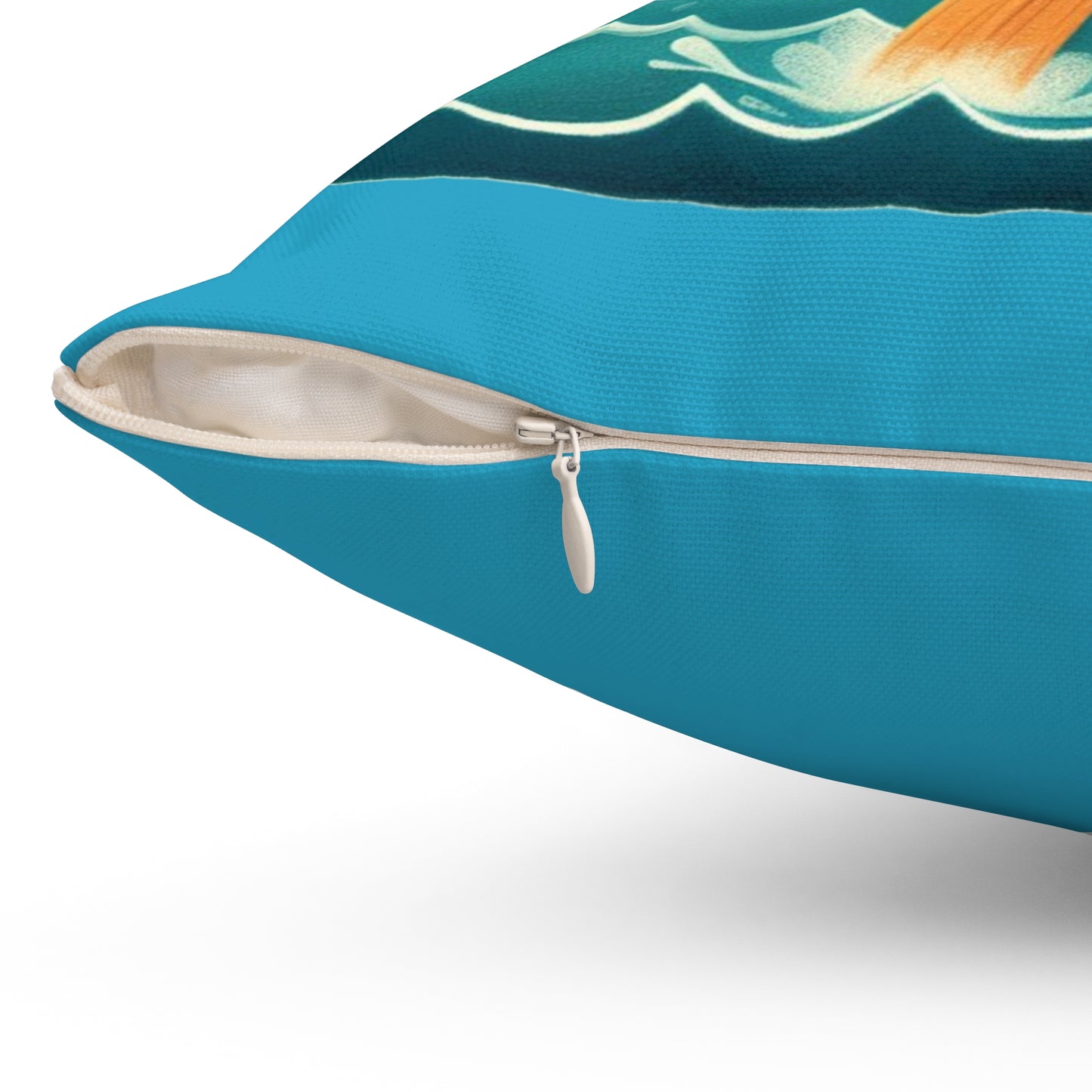 Row Row Your Boat, Nursery Rhyme, Square Pillow, Library, Book Nook, Reading Corner