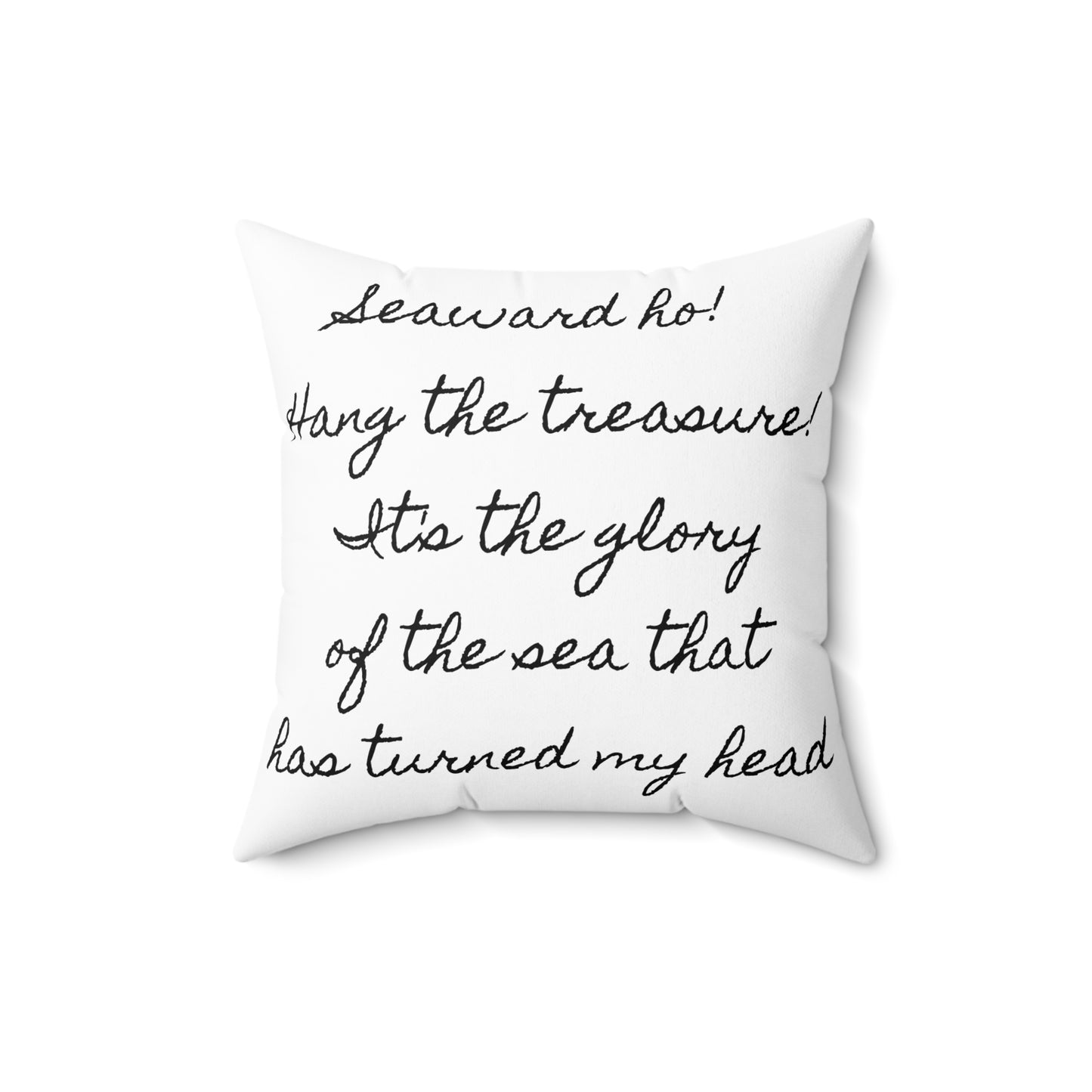 Spun Polyester Square Pillow