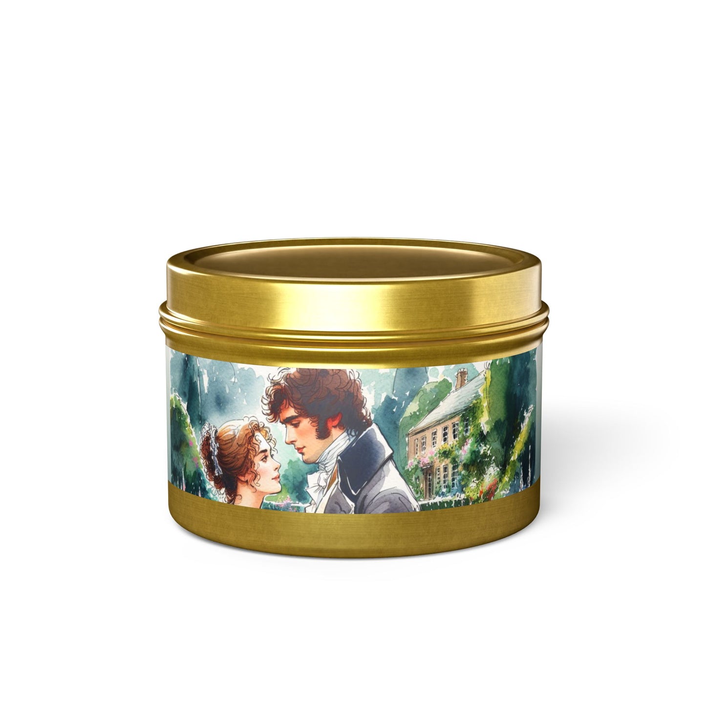 Pride and Prejudice, Regency, Jane Austen, Gift, Mini, Tin Candles, Shower, Wedding, Bridal, Birthday, Five Scent Choices