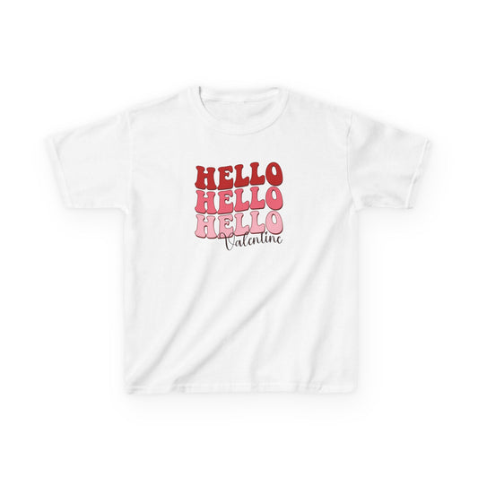 Retro Cute Valentine's Day T-Shirt, Tshirt, Kids Heavy Cotton™ Tee