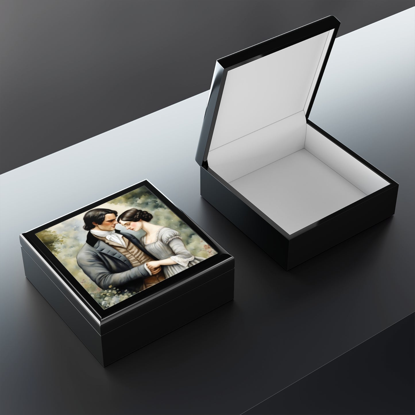 Jane Eyre, Edward Rochester, Charlotte Bronte, Victorian, Gothic, Bookwarm, British, Hostess Gift,  Jewelry Box