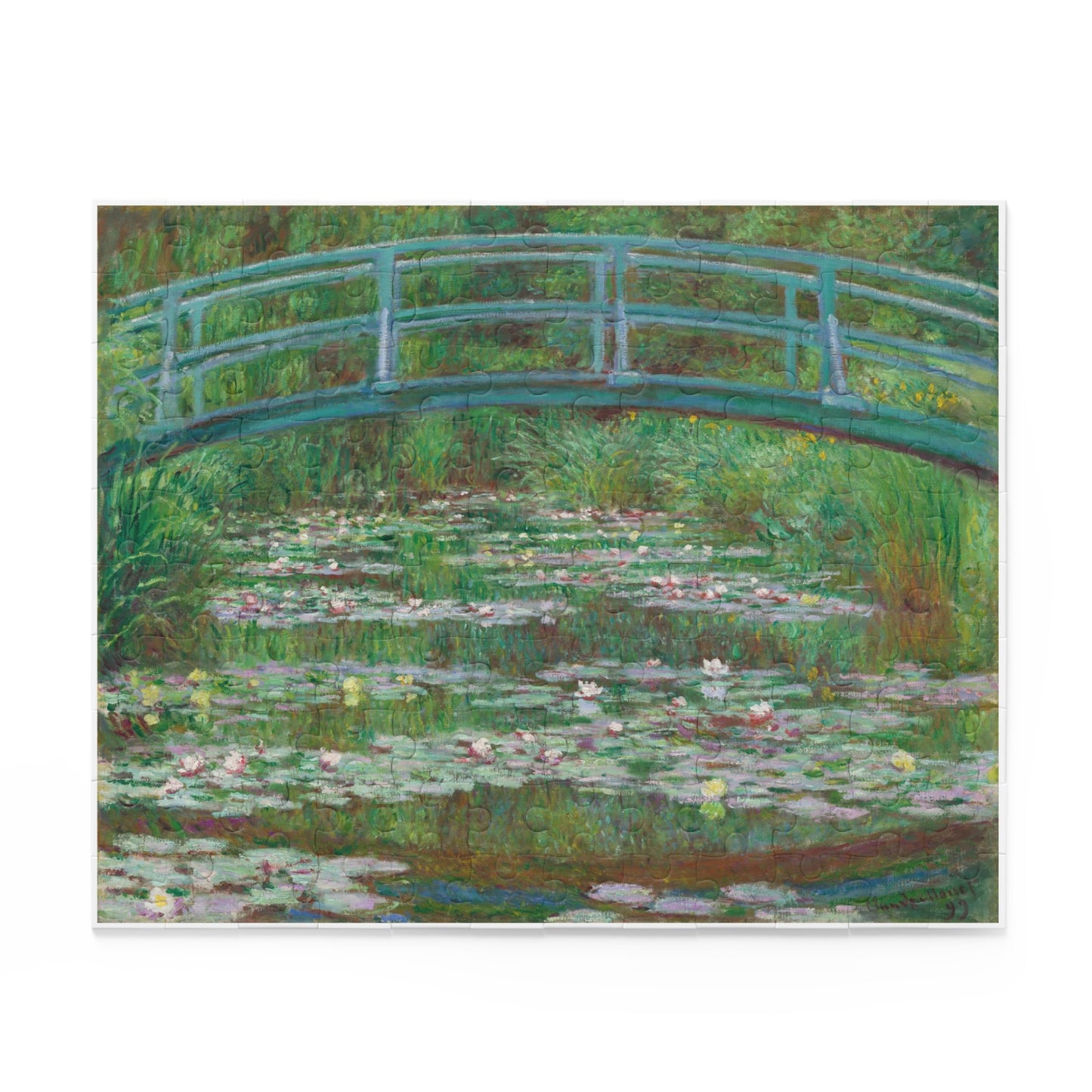 Claude Monet, Japanese, Bridge, Water Lily, Impressionist, Puzzle (120, 252, 500-Piece)