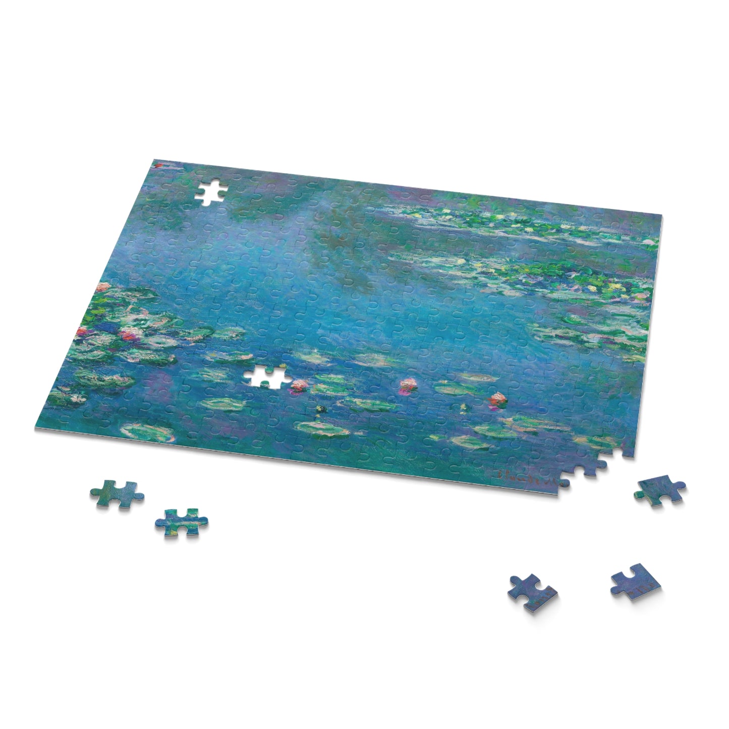 Monet Waterlilies Puzzle (120, 252, 500-Piece)