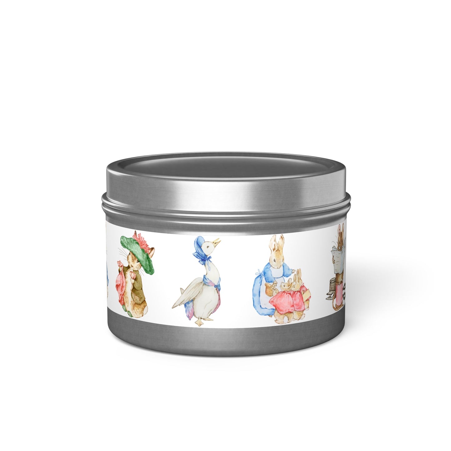 Peter Rabbit, Beatrix Potter, Gift, Mini, Gift, Tin Candles, Shower, Baby Birthday, Five Scent Choices