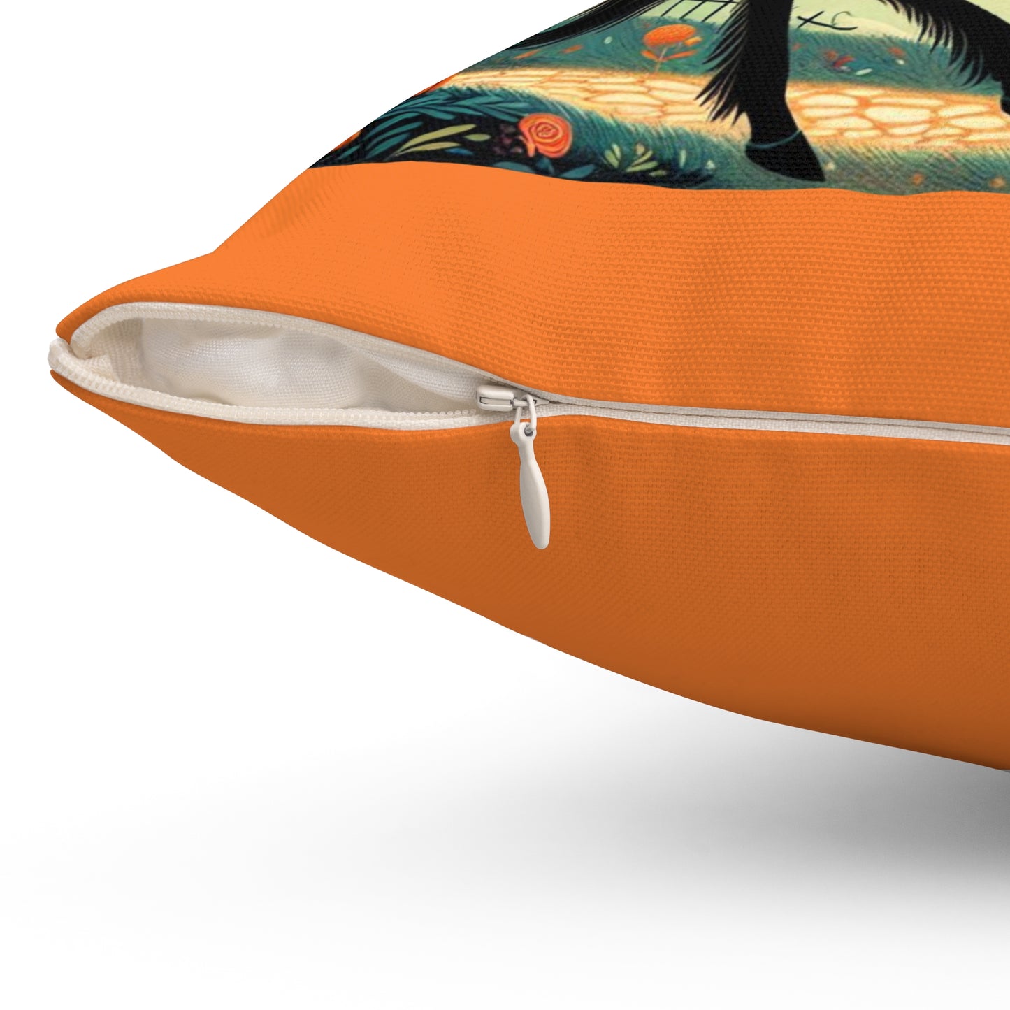 Sleepy Hallow, Headless Horseman, Halloween, Square Pillow, Book Nook, Library, Story time, Classroom