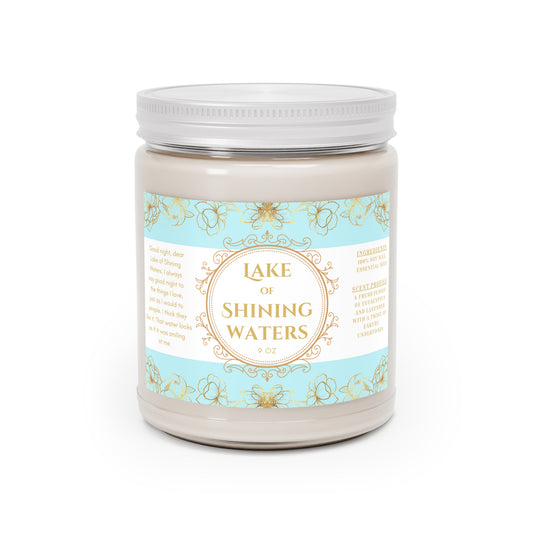 Anne of Green Gables, Lake of Shining Waters, Scented, Candles, 9oz, Gift, Eucalyptus Lavender Herb scent