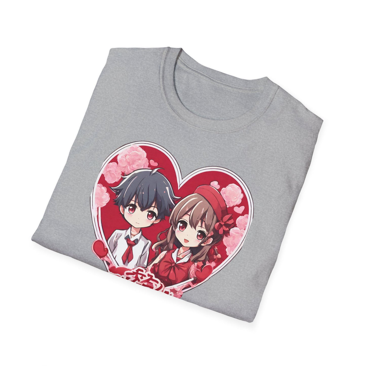 Cute, Kawaii, Valentine, Anime, Japanese, Gift, T-Shirt, Tee