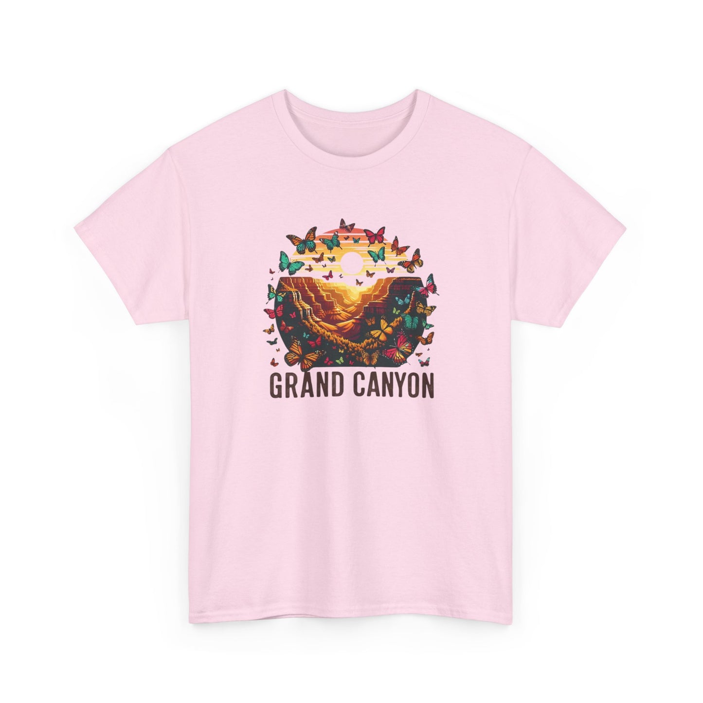 Grand Canyon Butterfly Unisex Tee, National Park Shirt Summer Gift Cotton T-Shirt, Southwest Nature Lover Top, Outdoor Adventure Hiking Tee,
