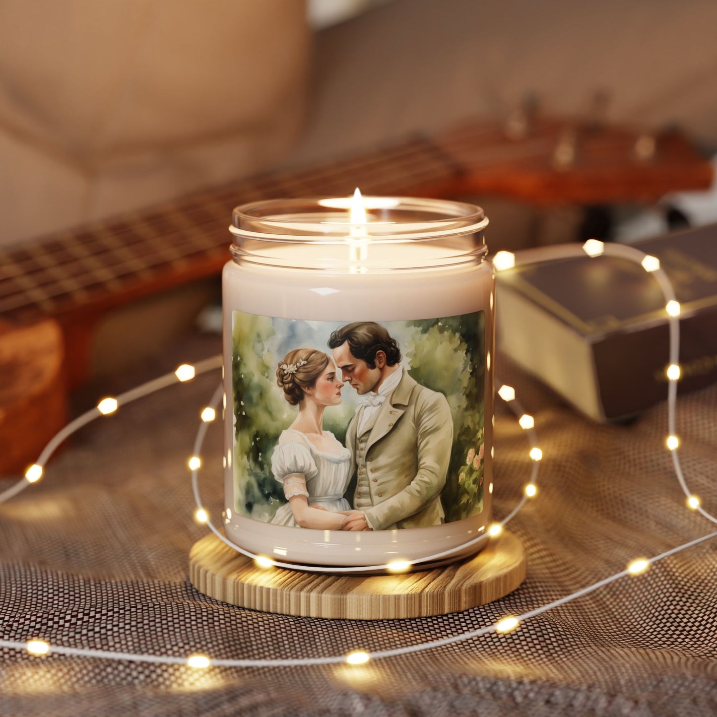 Jane Austen, Emma, Mr. Knightly, Wedding, Regency, Book, Reader, Bookworm, Scented Soy Candle, 9oz