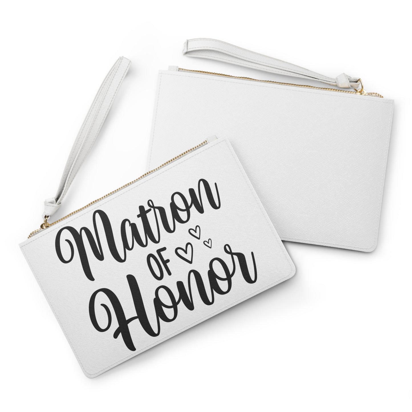 Matron of the Bride, Bridal Party, Wedding, Cosmetic Pouch, Shower, Bachelorette, Gift, Clutch Bag, Gift, Favor