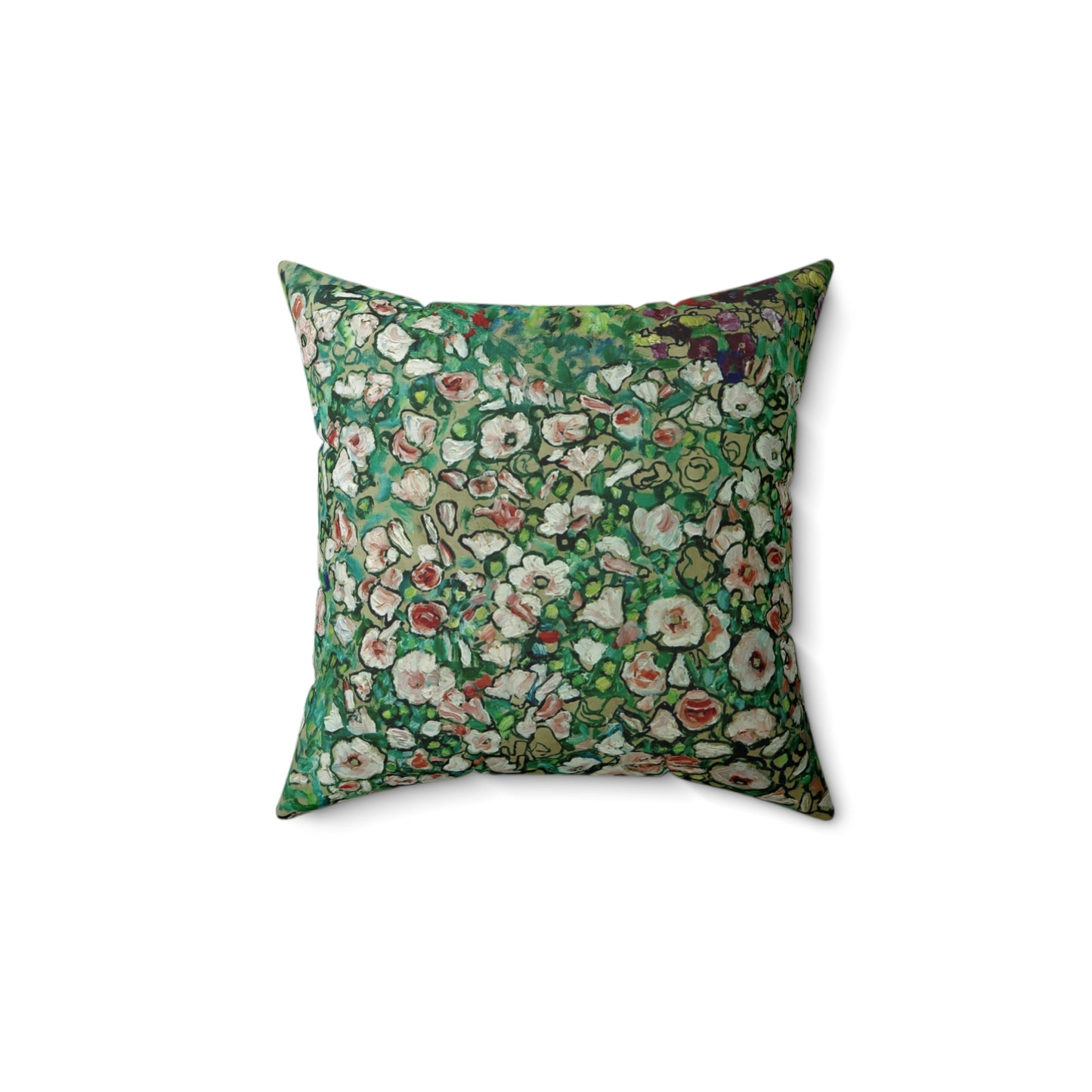 Gustav Klimt, Park Landscape with Mountain Top, Square Pillow, Artist, Art, Painter, Gift, Musuem