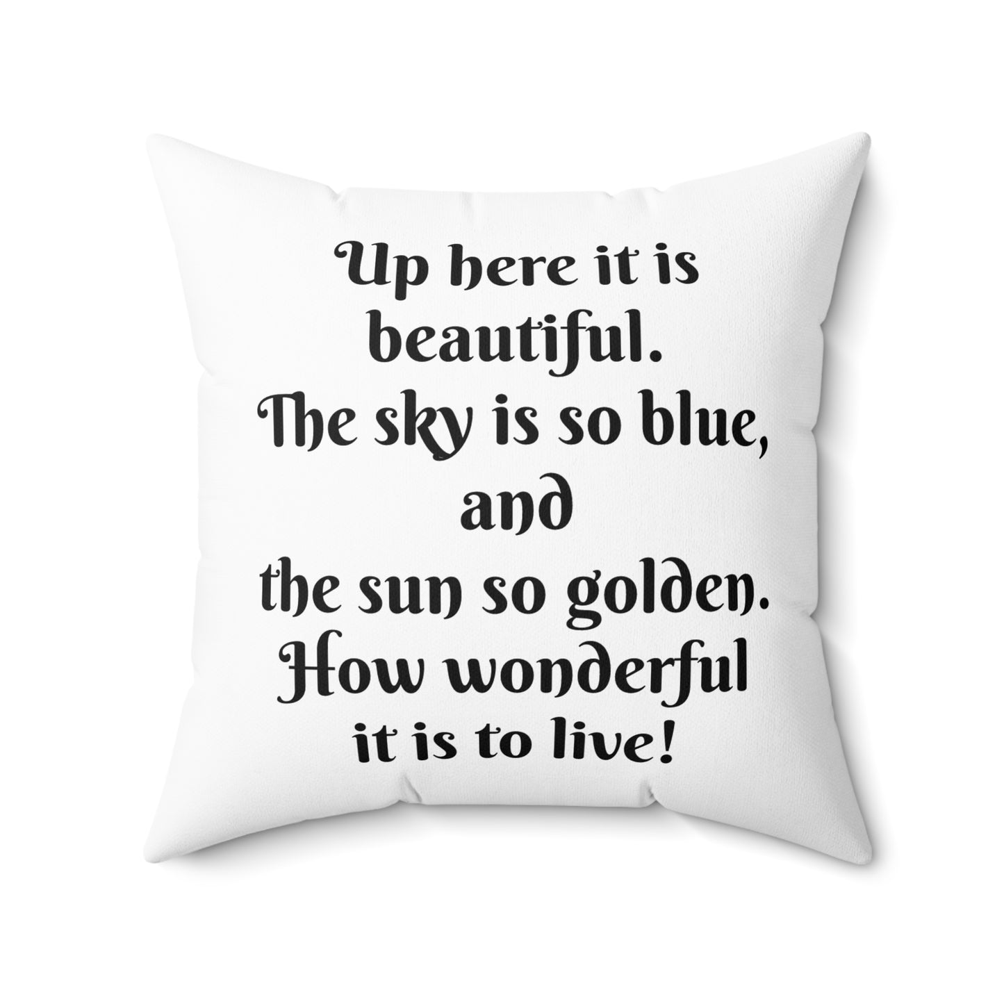 Heidi, Joanna Spyri, Literary Square Pillow, Book Nook, Library Gift
