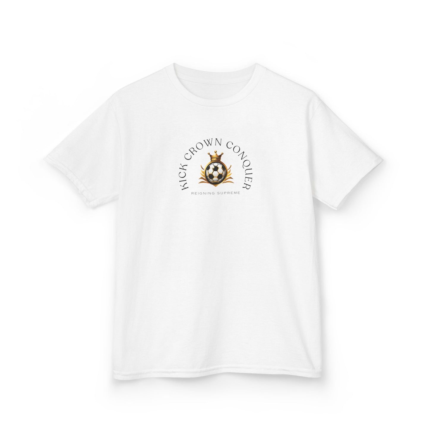 Kid, Child, Soccer Shirt, Soccer Ball Tee, Soccer Team, Gift, Soccer Royal, Soccer Princess, Soccer Crown, Kids Heavy Cotton™ Tee