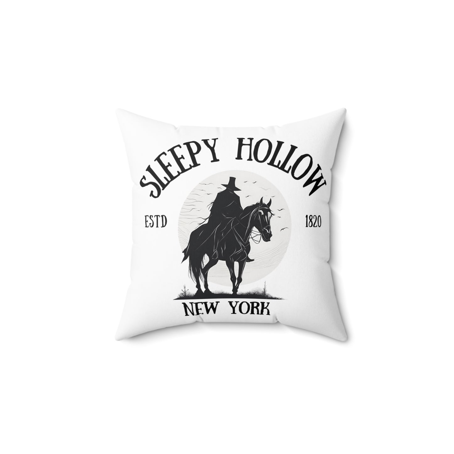 Sleepy Hollow, Headless Horseman, Halloween, Square Pillow, Book Nook, Library, Story time, Classroom, Literary Pillow
