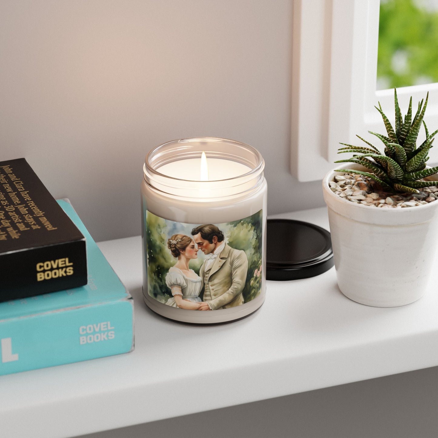 Jane Austen, Emma, Mr. Knightly, Wedding, Regency, Book, Reader, Bookworm, Scented Soy Candle, 9oz