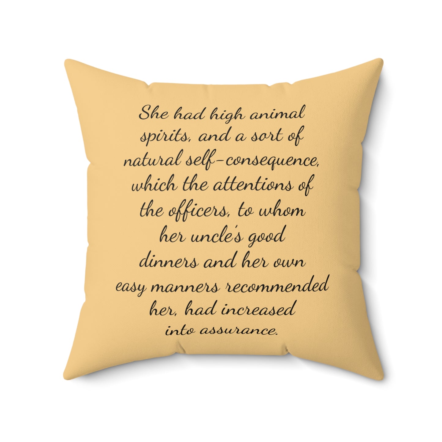 Literary Pillow, Pride and Prejudice, Lydia Bennet, Regency, Jane Austen, Austenite, Cushion, Home Decor, Book Lover Gift, Reading Nook