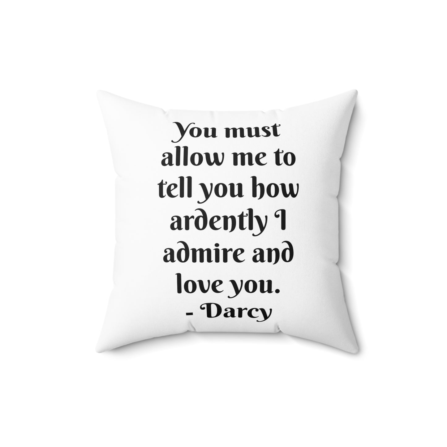 Pride and Prejudice, Jane Austen, Austenite, Regency, British, Literature, BookTok, Gift,  Elizabeth Bennett, Mr. Darcy, Regency, Pillow