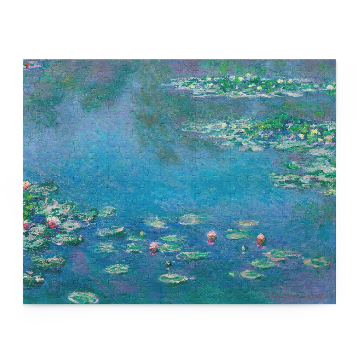 Monet Waterlilies Puzzle (120, 252, 500-Piece)