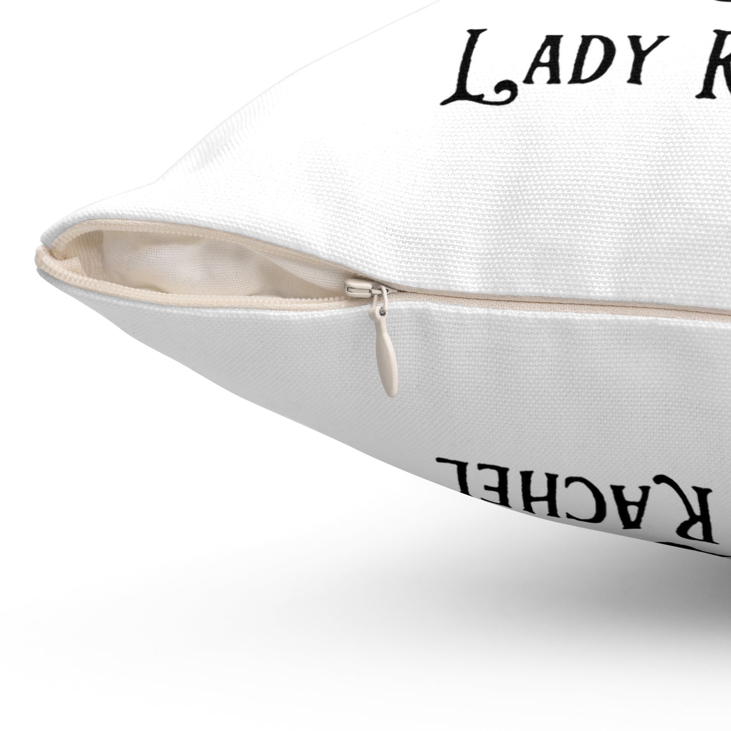 Personalized Name, Custom, Regency, Pride and Prejudice, Jane Austen, Royalty, Lady, Square Pillow, Gift