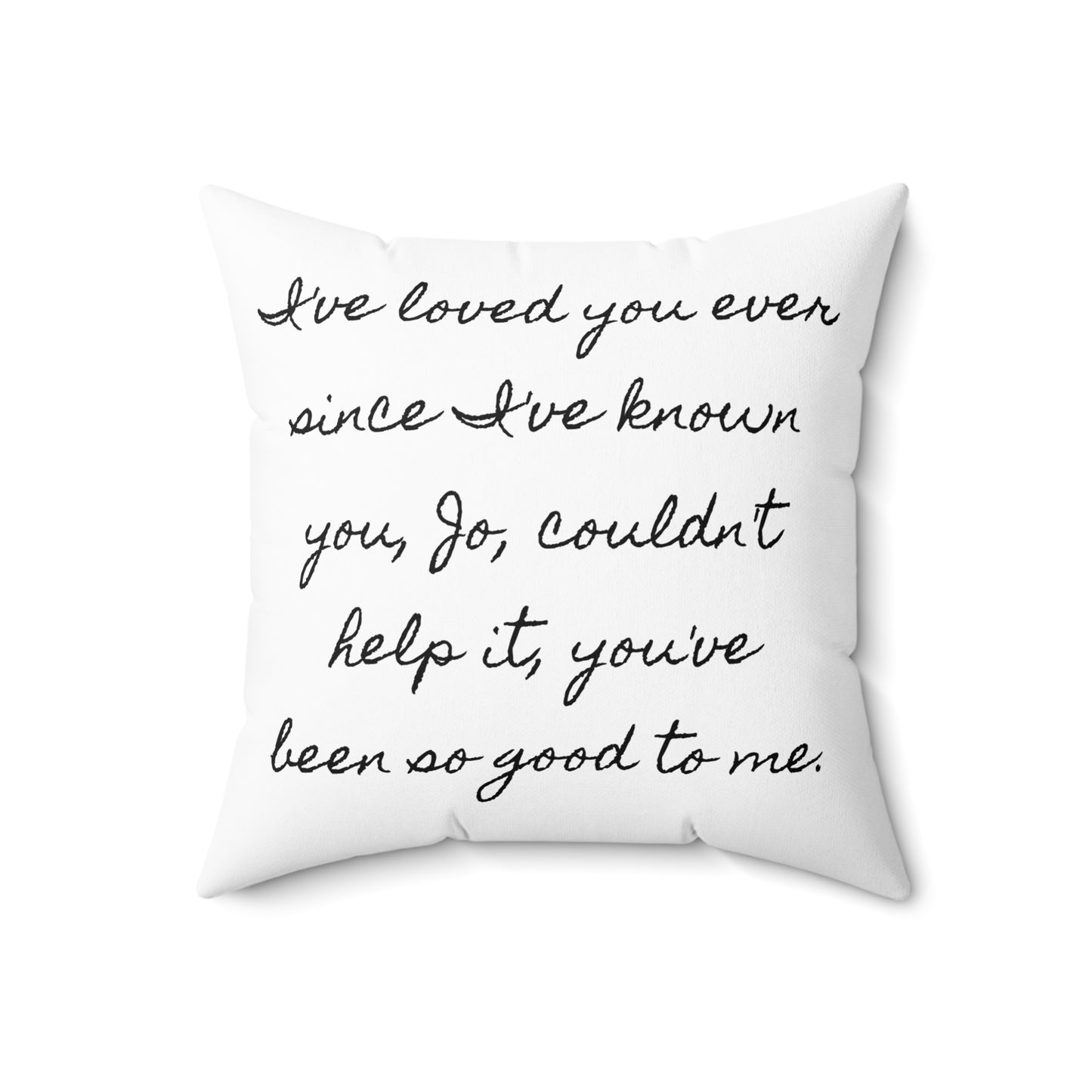 Little Women, Louisa May Alcott, Laurie, Jo, Square, Pillow, Gift, Home Decor, Bedding