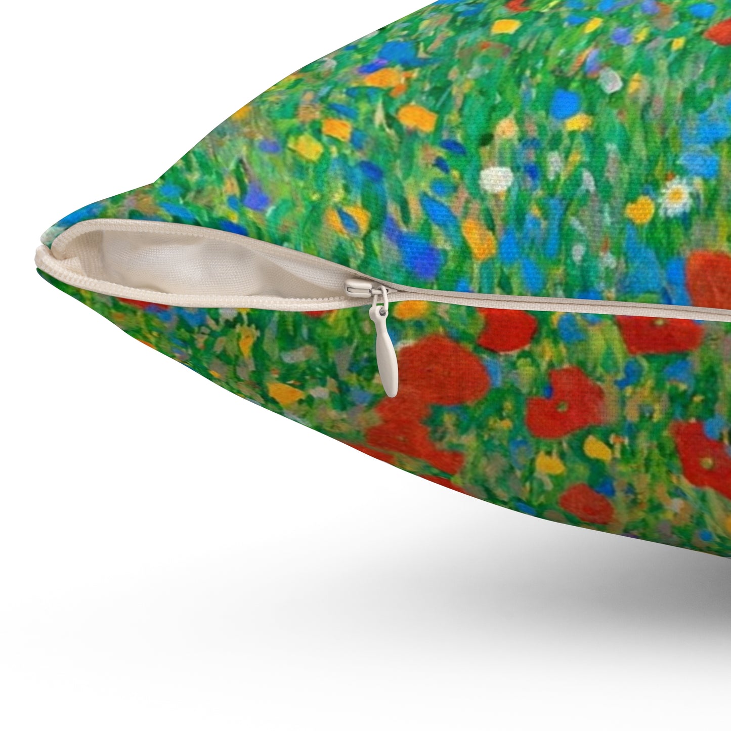 Gustav Klimt, Poppy, Poppies, Square Pillow, Painting, Museum, Painter, Artist, Gift