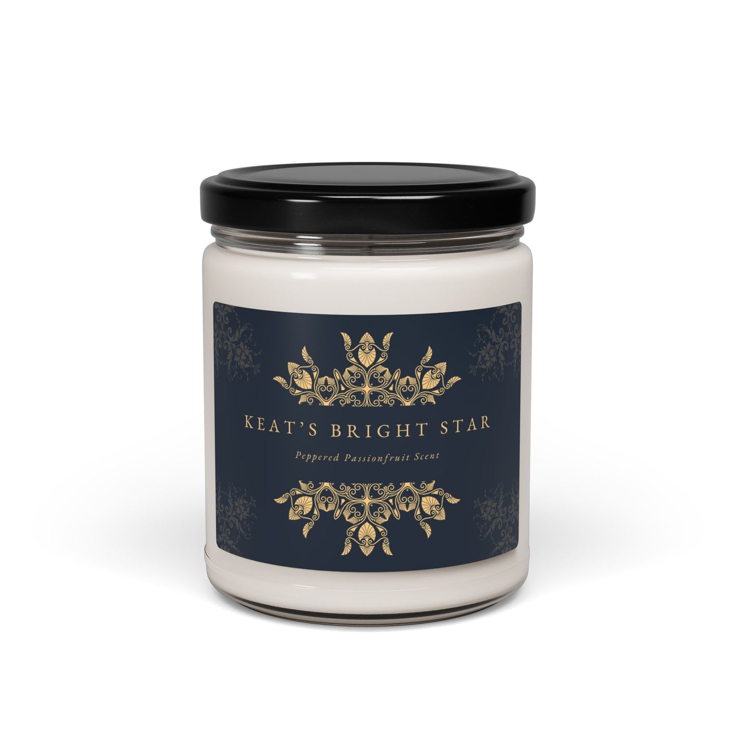 John Keats, Bright Star,  Love Poem, Soy Candle, Poetry, Poem, Poet, Gift