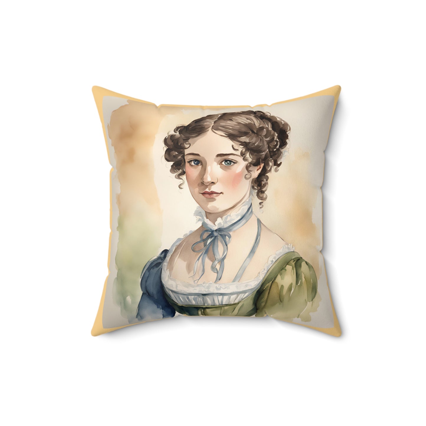 Literary Pillow, Pride and Prejudice, Lydia Bennet, Regency, Jane Austen, Austenite, Cushion, Home Decor, Book Lover Gift, Reading Nook