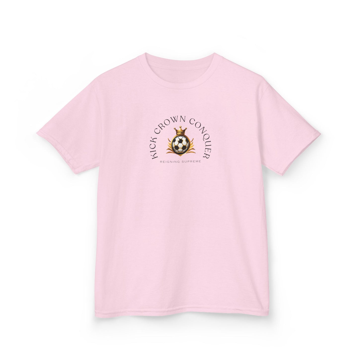 Kid, Child, Soccer Shirt, Soccer Ball Tee, Soccer Team, Gift, Soccer Royal, Soccer Princess, Soccer Crown, Kids Heavy Cotton™ Tee