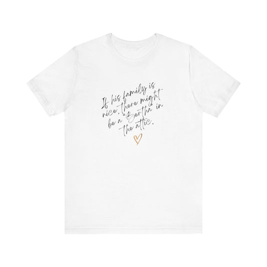 Humor, Jane Eyre, Bertha, Bronte, Short Sleeve, Tee, Gift