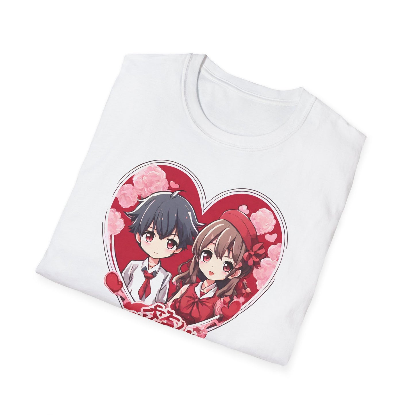 Cute, Kawaii, Valentine, Anime, Japanese, Gift, T-Shirt, Tee