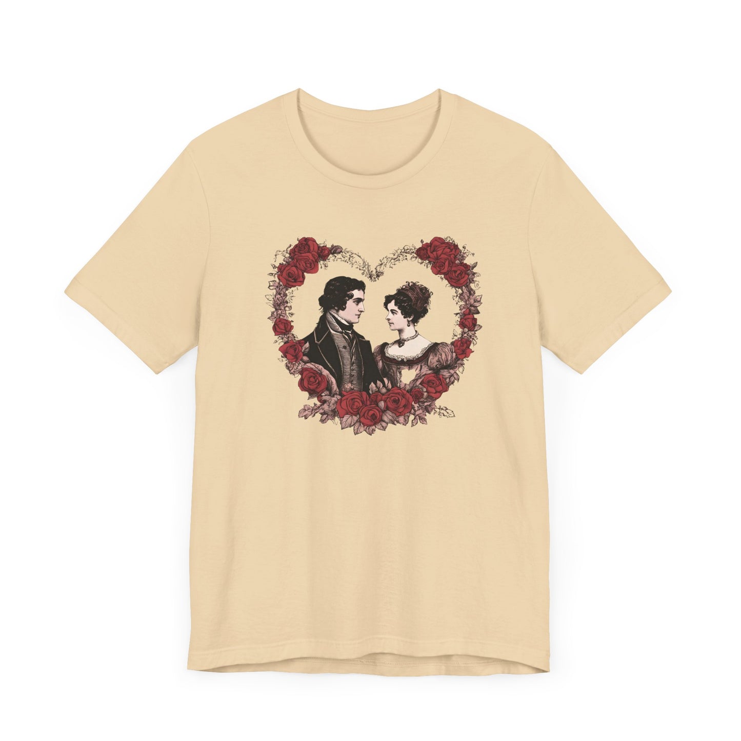 Jane Austin, Sense and Sensibility, Darcy, Valentine's Day, Unisex Jersey Short Sleeve Tee, Tshirt