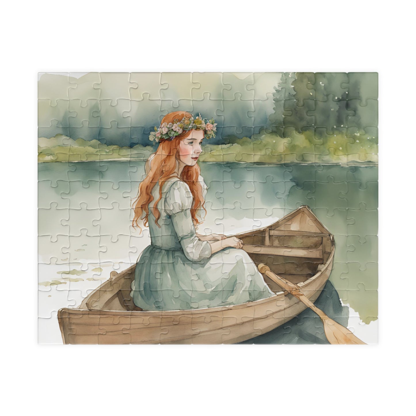 Puzzle Game - Anne of Green Gables - Lucy Maud Montgomery - Gift - 110, 252 piece, Lady of Shalott, Mindfulness Activity, Jigsaw, Brain