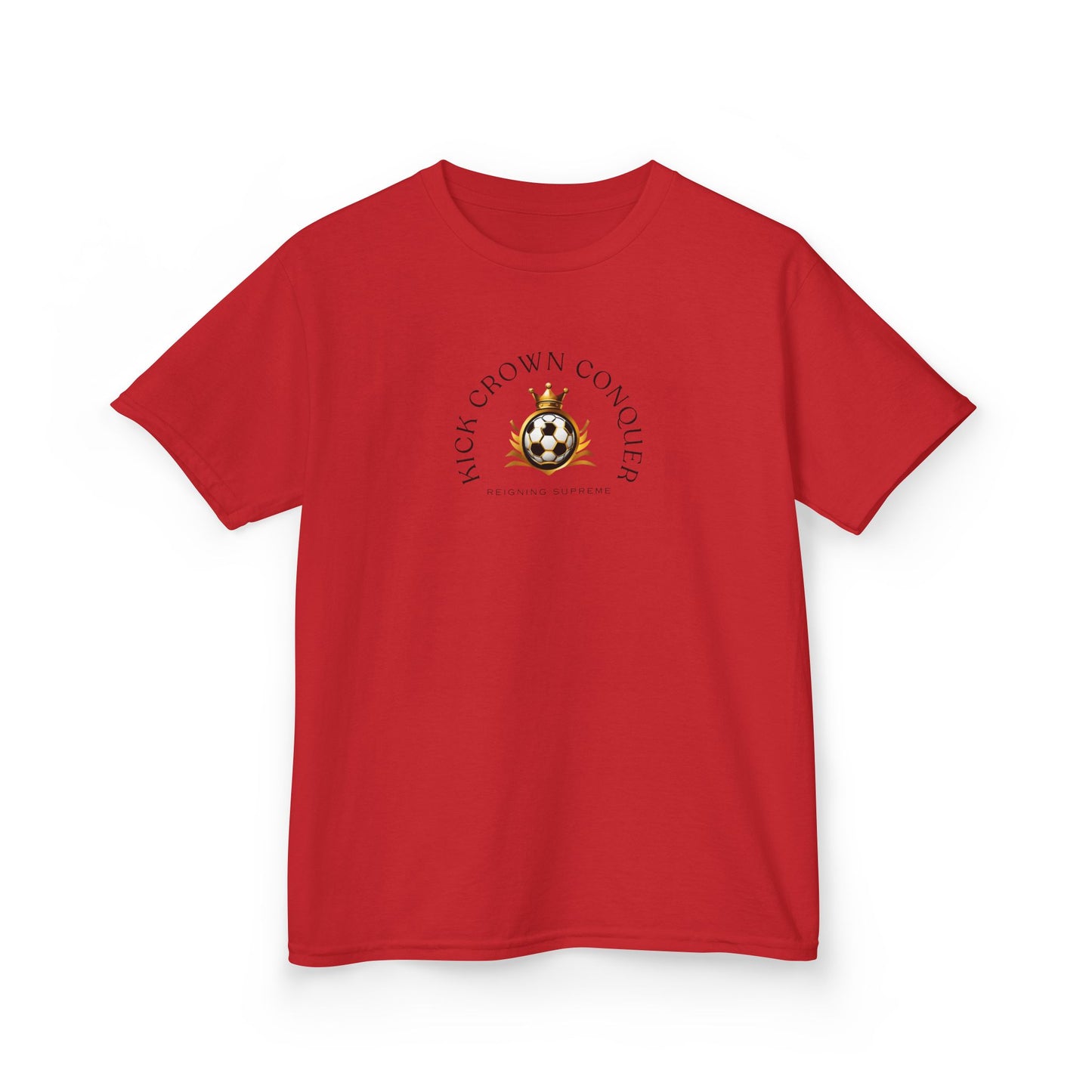 Kid, Child, Soccer Shirt, Soccer Ball Tee, Soccer Team, Gift, Soccer Royal, Soccer Princess, Soccer Crown, Kids Heavy Cotton™ Tee