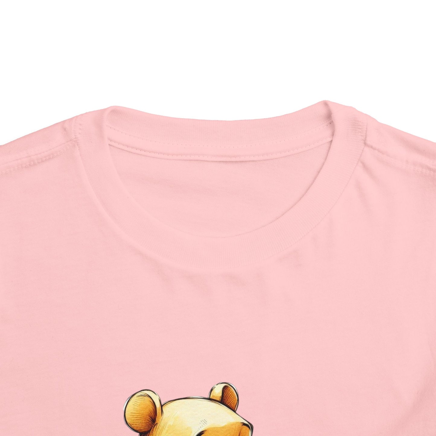 Winnie the Pooh Toddler Tee, Cute Bear Shirt for Kids, Birthday Gift, Playtime Outfit, Nursery Apparel, Animal Lover Top, Short Sleeve