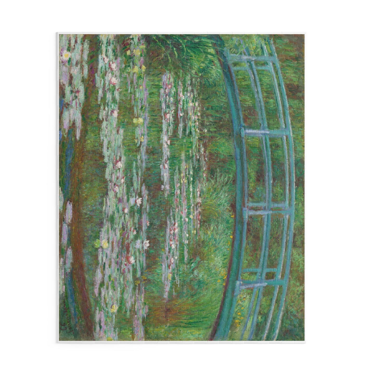 Claude Monet, Japanese, Bridge, Water Lily, Impressionist, Puzzle (120, 252, 500-Piece)