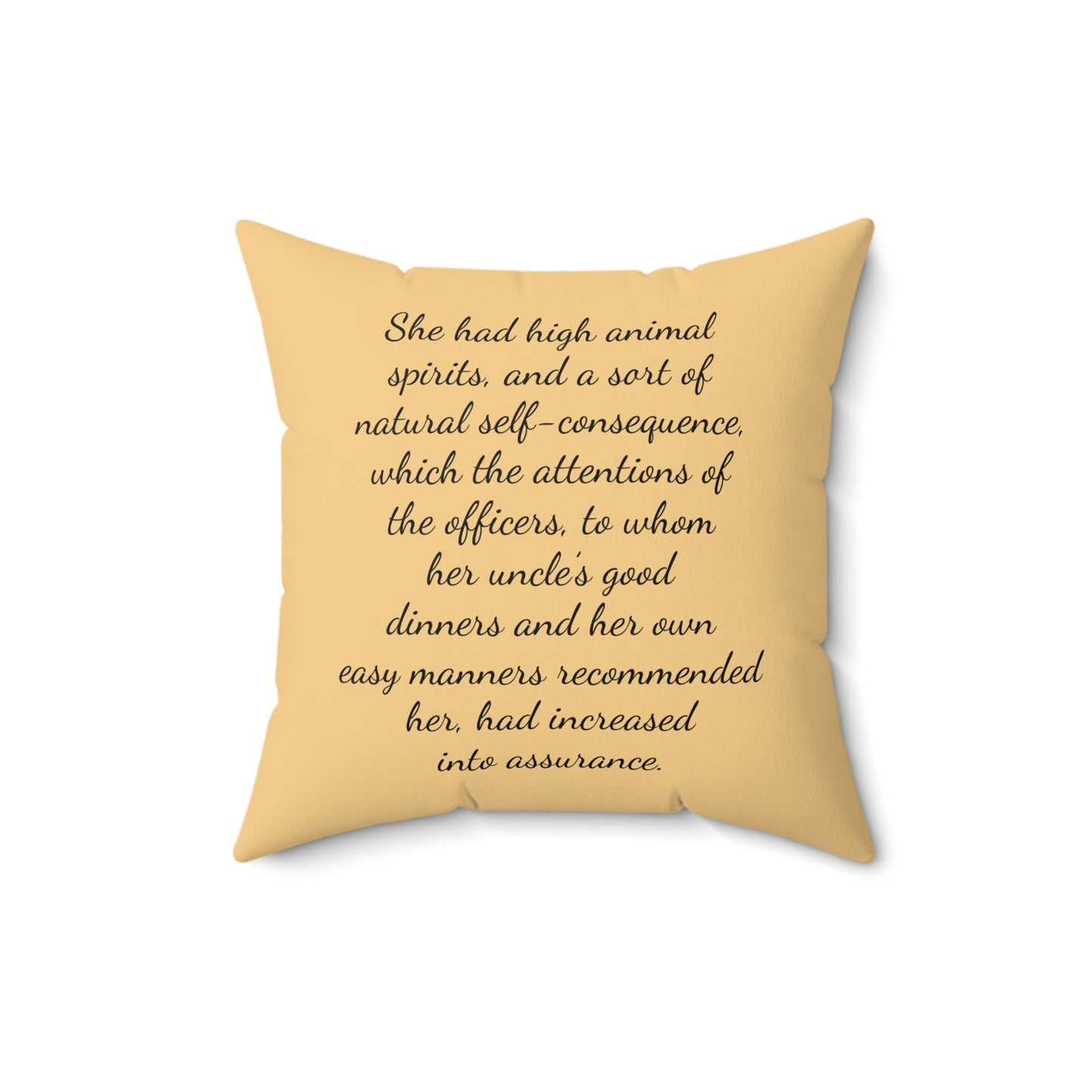 Literary Pillow, Pride and Prejudice, Lydia Bennet, Regency, Jane Austen, Austenite, Cushion, Home Decor, Book Lover Gift, Reading Nook