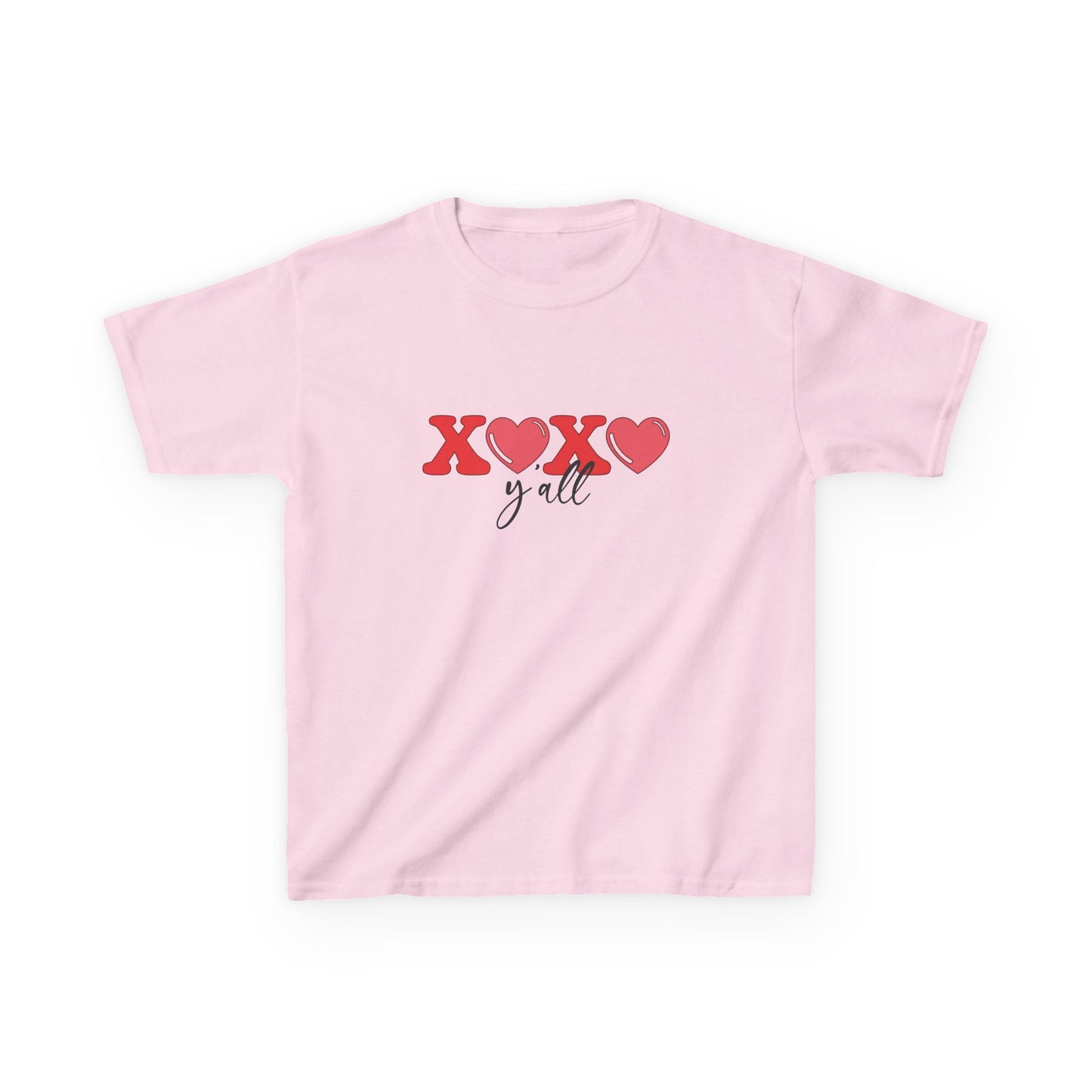 Retro Cute Valentine's Day T-Shirt, Tshirt, Y'all, Kids Heavy Cotton™ Tee