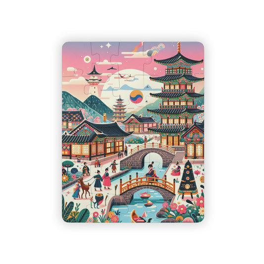 South Korea, Seoul, Educational Game, Kids' Puzzle, 30-Piece