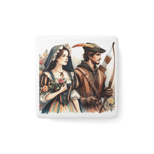Porcelain Magnet, Square