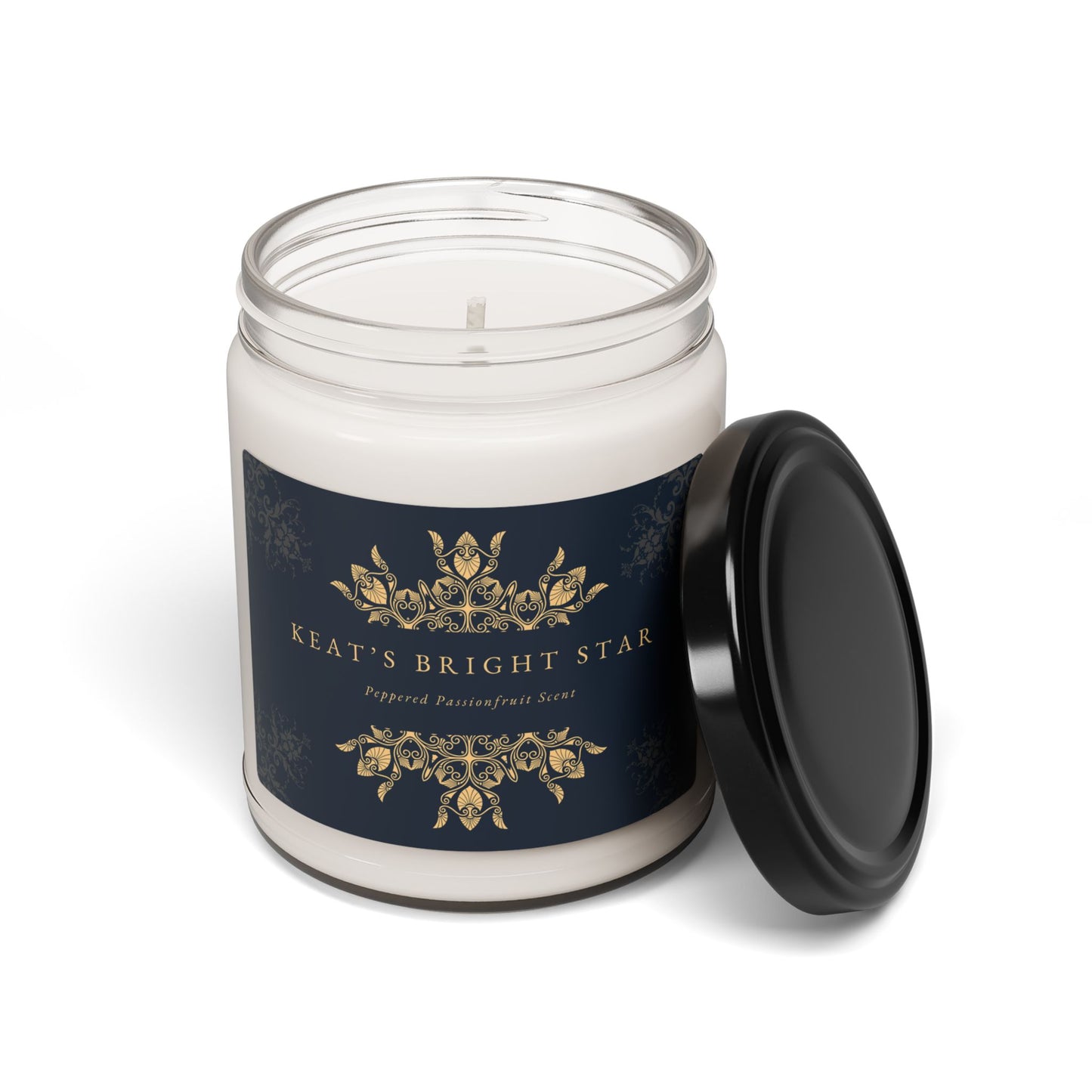 John Keats, Bright Star,  Love Poem, Soy Candle, Poetry, Poem, Poet, Gift