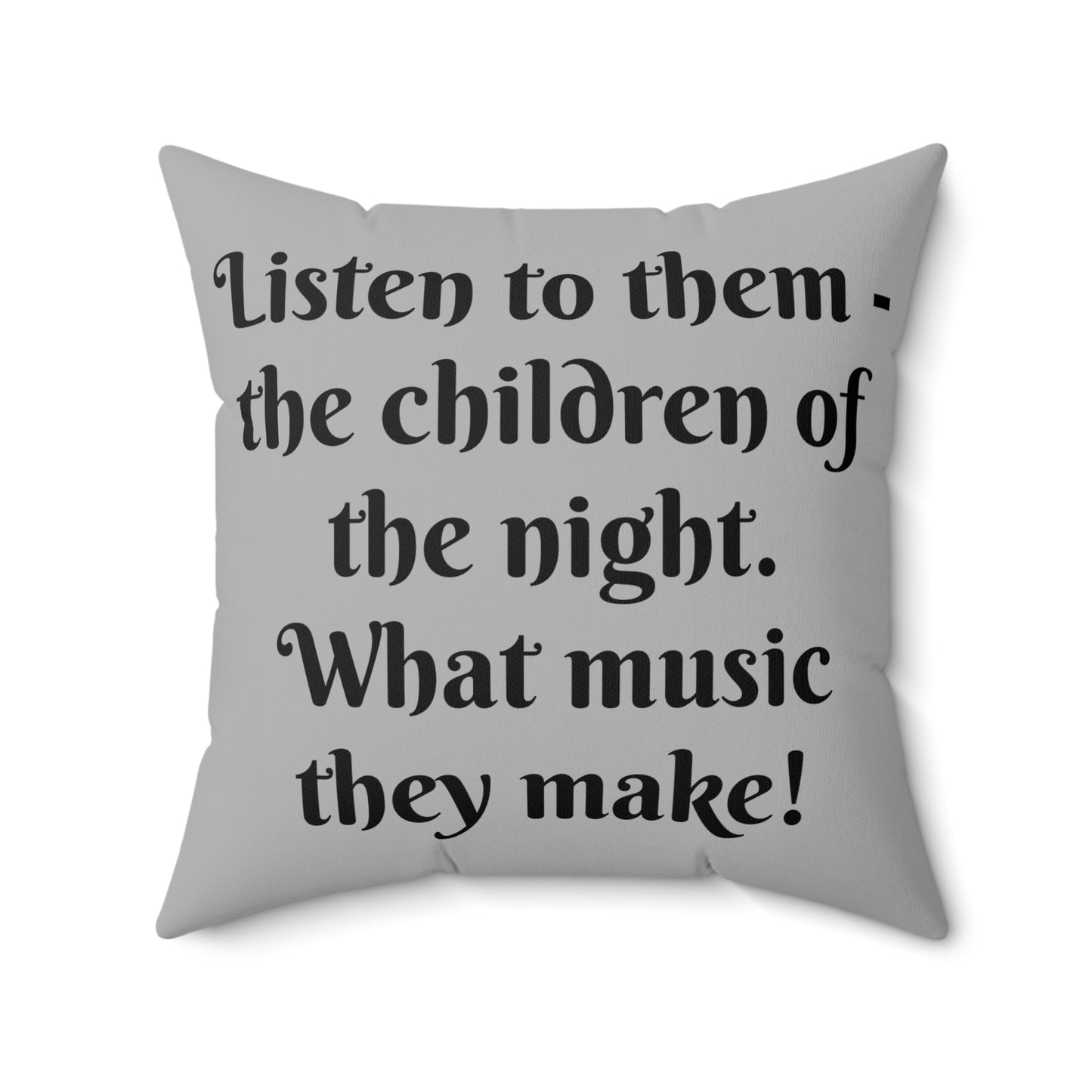 Dracula, Bram Stoker, Halloween, Autumn, Fall, Square Pillow, Literary Pillow, Gift, Book Nook, Library, Bedding, Decor