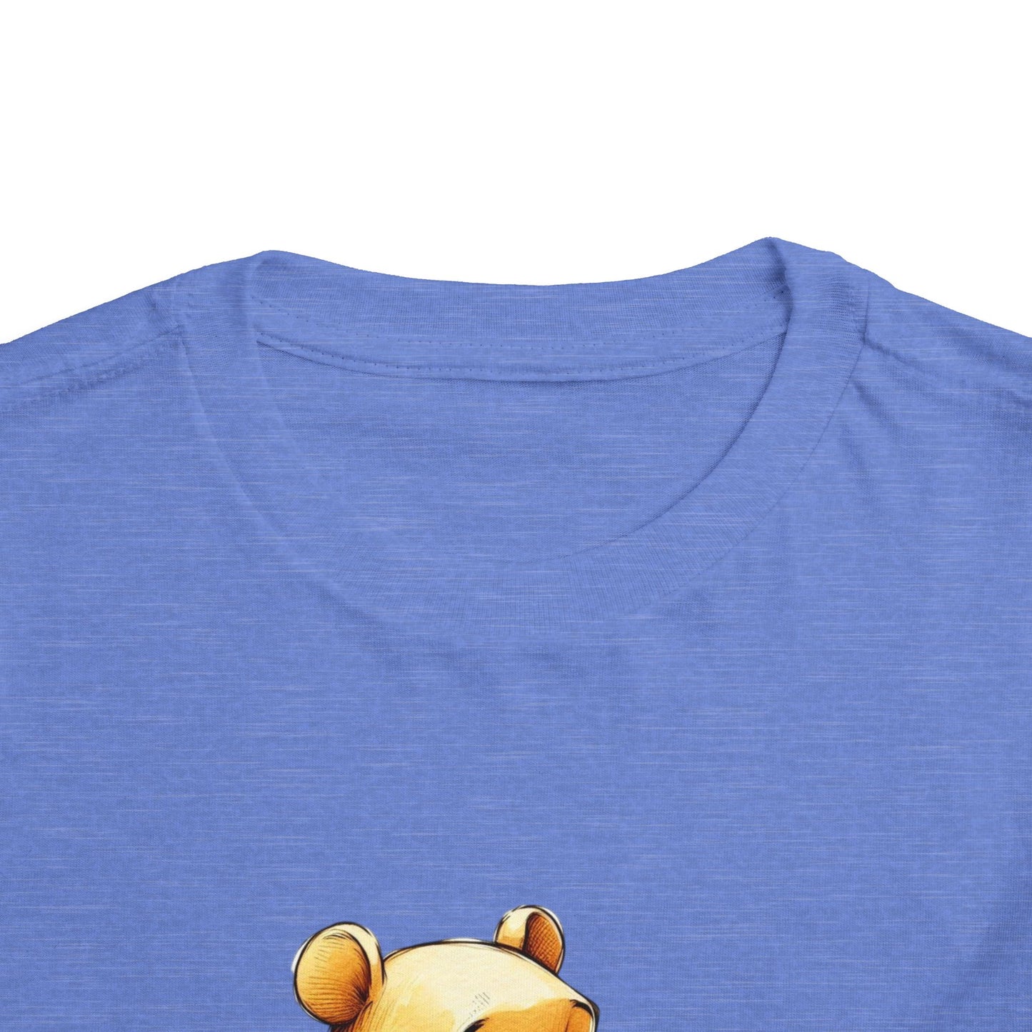 Winnie the Pooh Toddler Tee, Cute Bear Shirt for Kids, Birthday Gift, Playtime Outfit, Nursery Apparel, Animal Lover Top, Short Sleeve